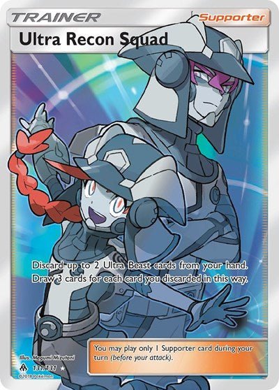 Ultra Recon Squad (Full Art) (SM - Forbidden Light) Near Mint Holofoil - Nick Nack's Full Frontal Attack