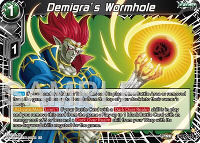 Demigra's Wormhole (History of Z) Near Mint