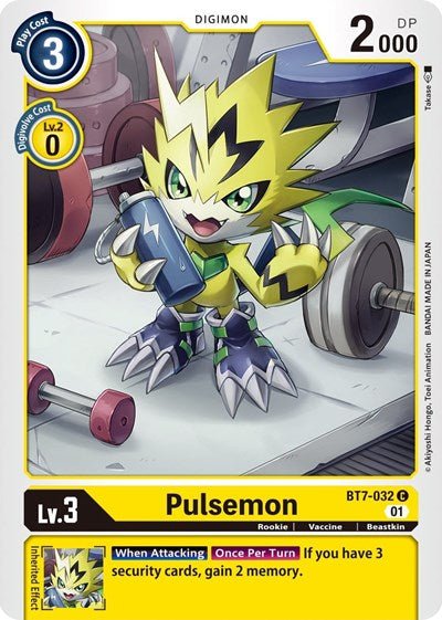 Pulsemon (The Next Adventure) Near Mint - Nick Nack's Full Frontal Attack