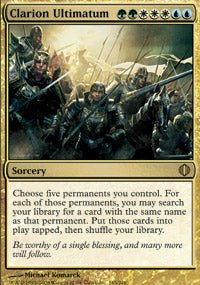 Clarion Ultimatum (Shards of Alara) Near Mint - Nick Nack's Full Frontal Attack