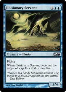 Illusionary Servant (Magic 2010 Core Set) Near Mint - Nick Nack's Full Frontal Attack