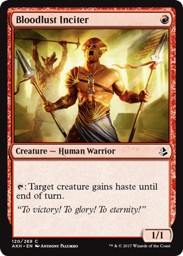 Bloodlust Inciter (Amonkhet) Near Mint - Nick Nack's Full Frontal Attack