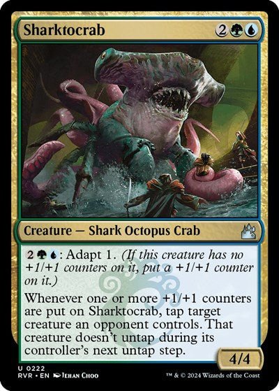 Sharktocrab (Ravnica Remastered) Near Mint - Nick Nack's Full Frontal Attack