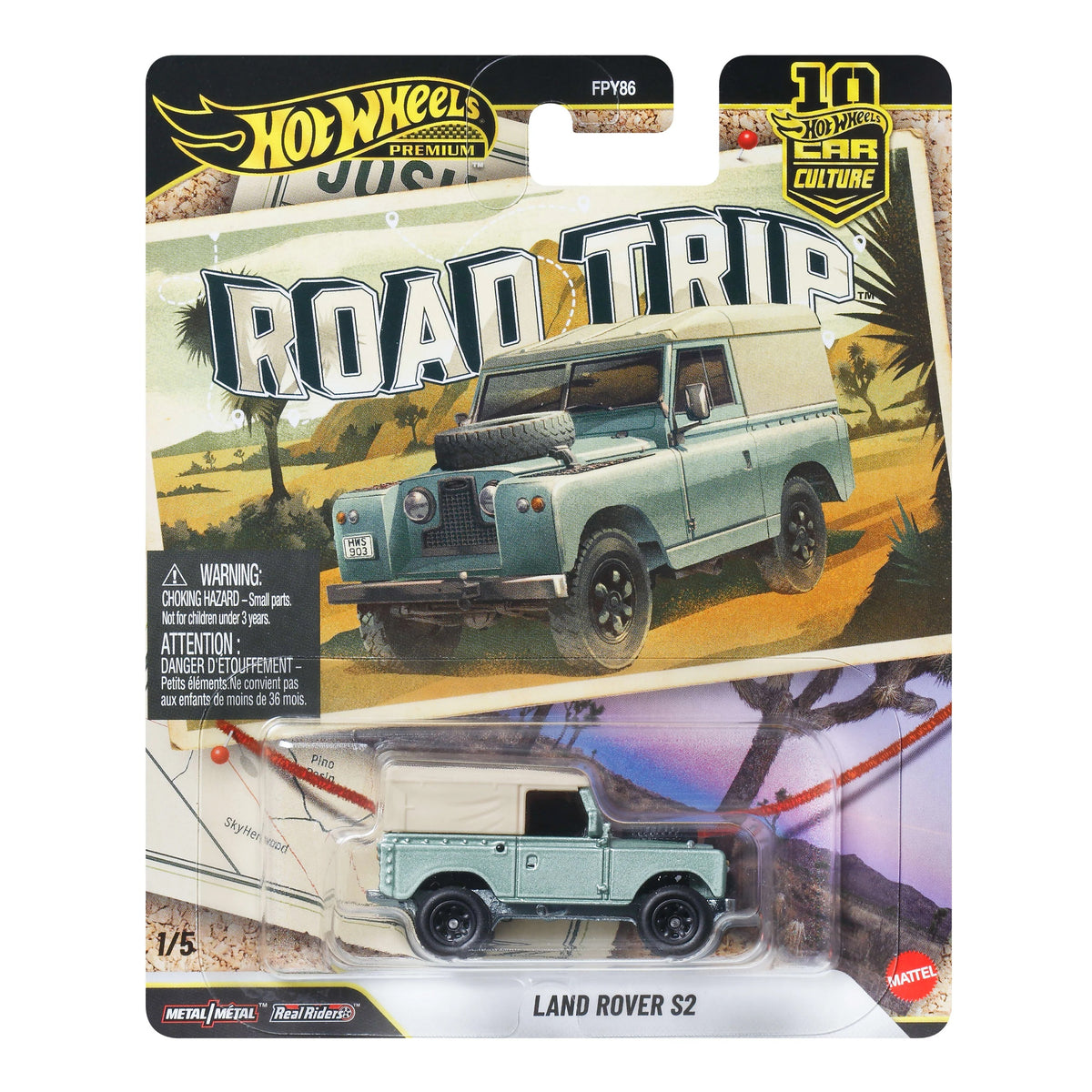 Hot Wheels Road Trip - Land Rover S2