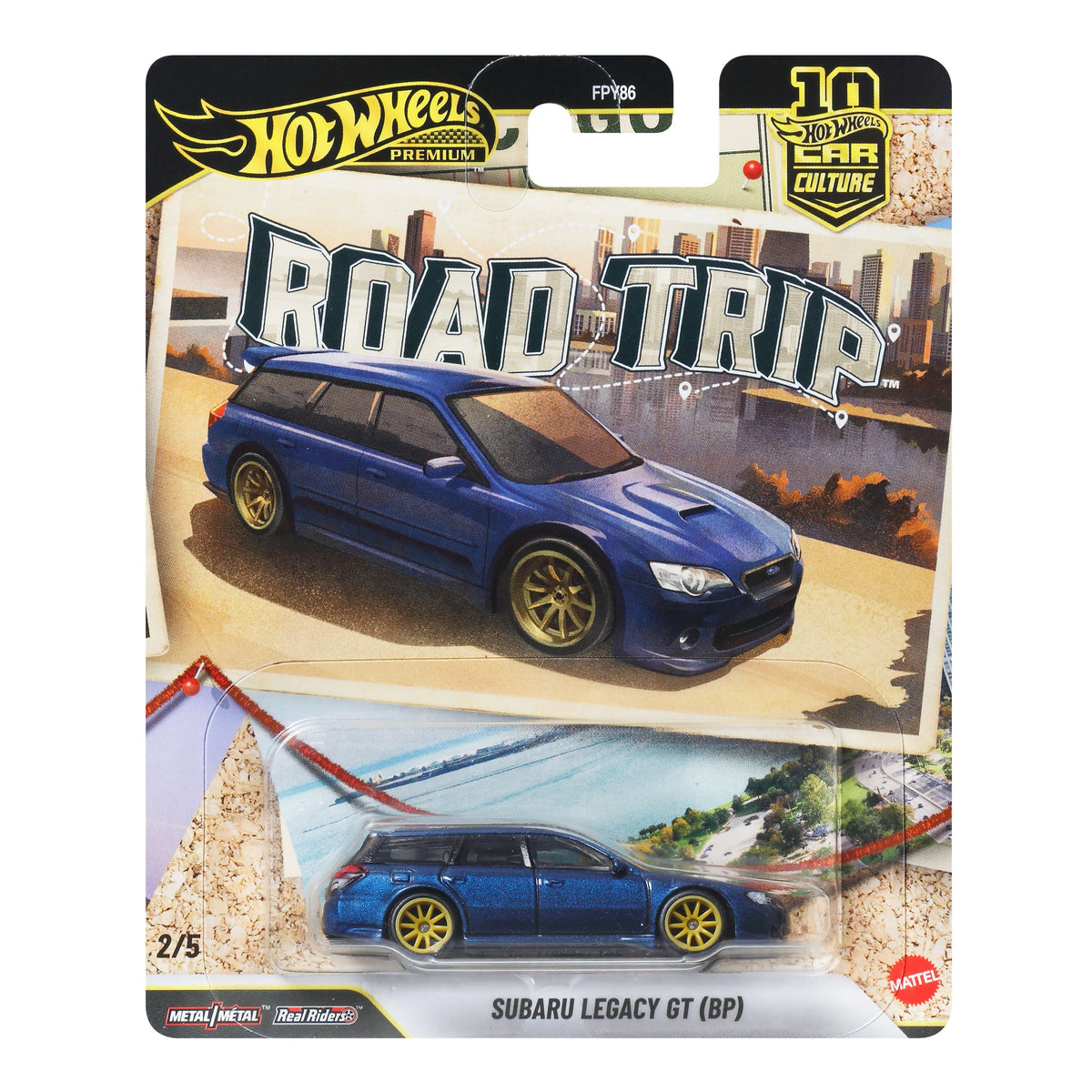 Hot Wheels Road Trip - Subaru Legacy GT (BP)