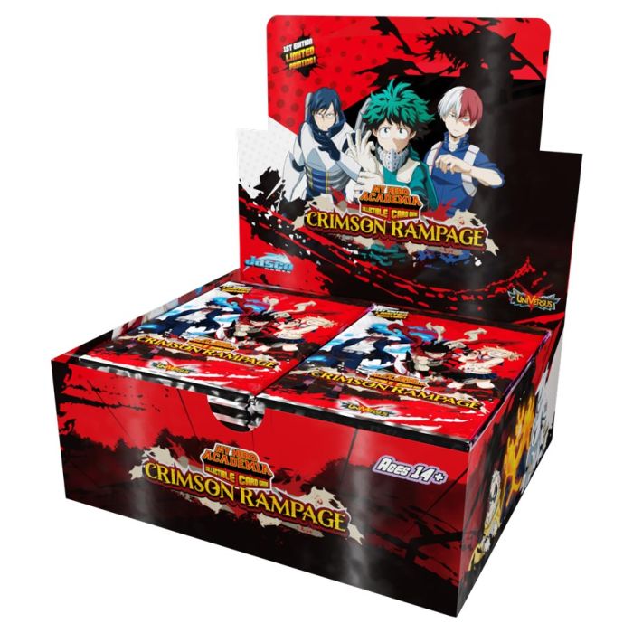 My Hero Academia CCG: Crimson Rampage: Series 2 Booster Display - Nick Nack's Full Frontal Attack