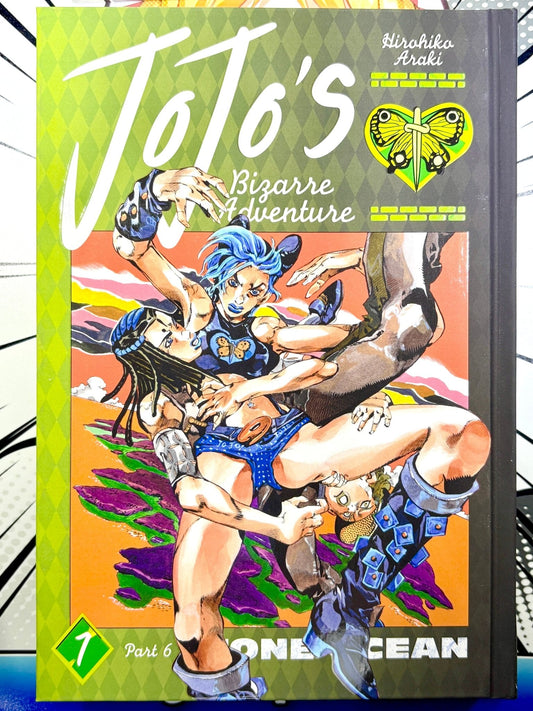 Jojo's Bizarre Adventure Part 6 Vol 7 Hardcover - Nick Nack's Full Frontal Attack