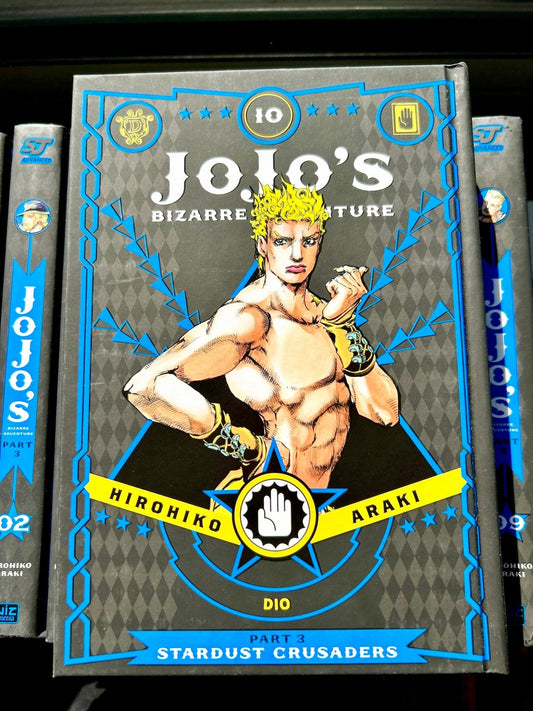 Jojo's Bizarre Adventure Vol 10 Part 3 Stardust Crusaders Hardcover - Nick Nack's Full Frontal Attack