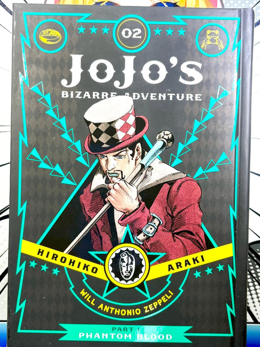 Jojo's Bizarre Adventure Vol 2 Part 1 Phantom Blood Hardcover - Nick Nack's Full Frontal Attack