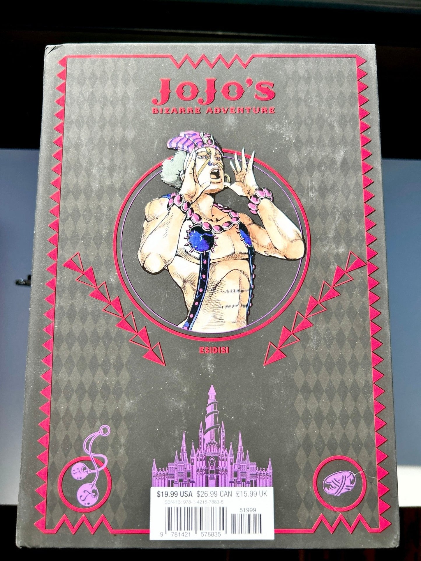 Jojo's Bizarre Adventure Vol 2 Part 2 Battle Tendency Hardcover - Nick Nack's Full Frontal Attack