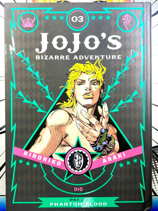 Jojo's Bizarre Adventure Vol 3 Part 1 Phantom Blood Hardcover - Nick Nack's Full Frontal Attack