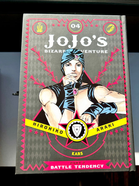 Jojo's Bizarre Adventure Vol 4 Part 2 Battle Tendency Hardcover - Nick Nack's Full Frontal Attack