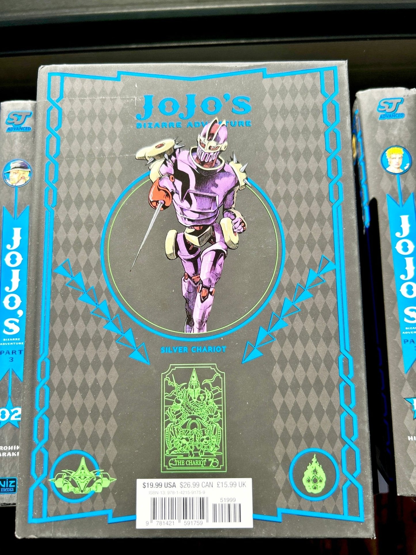 Jojo's Bizarre Adventure Vol 9 Part 3 Stardust Crusaders Hardcover - Nick Nack's Full Frontal Attack