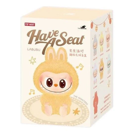 THE MONSTERS Labubu Have a Seat Series-Vinyl Plush Pendant Blind Box - Nick Nack's Full Frontal Attack