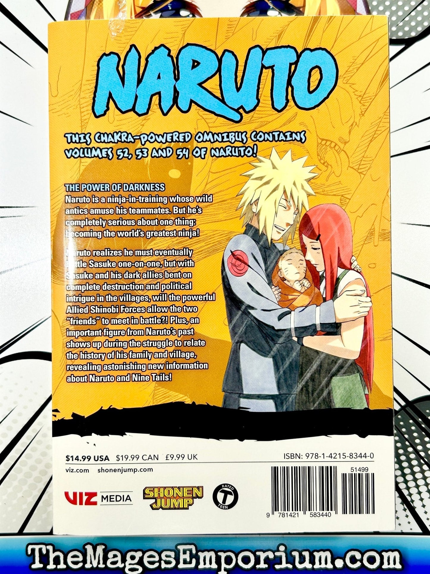 Naruto Vol 52-54 Omnibus