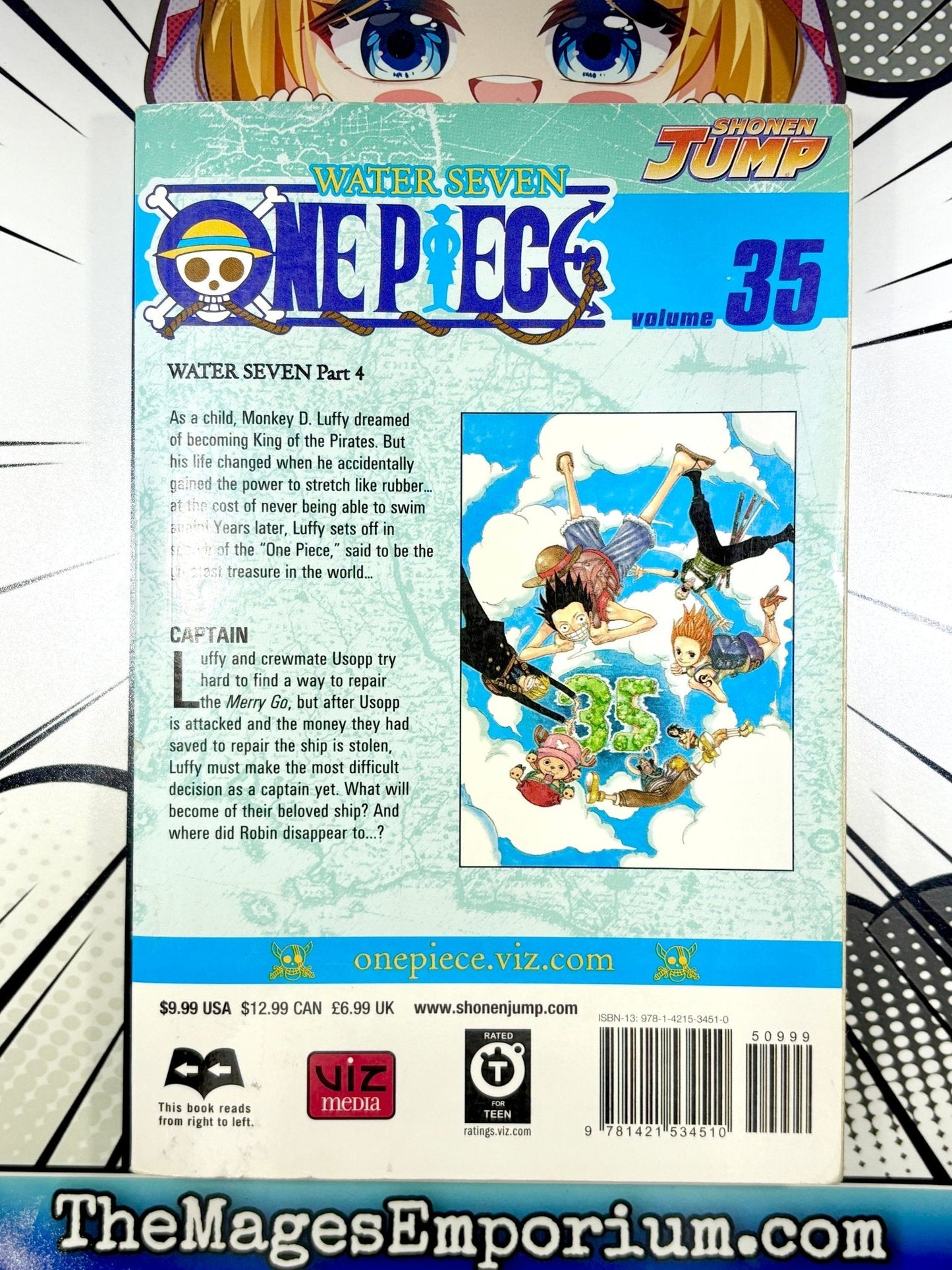 One Piece Vol 35 Ex Library - Nick Nack's Full Frontal Attack