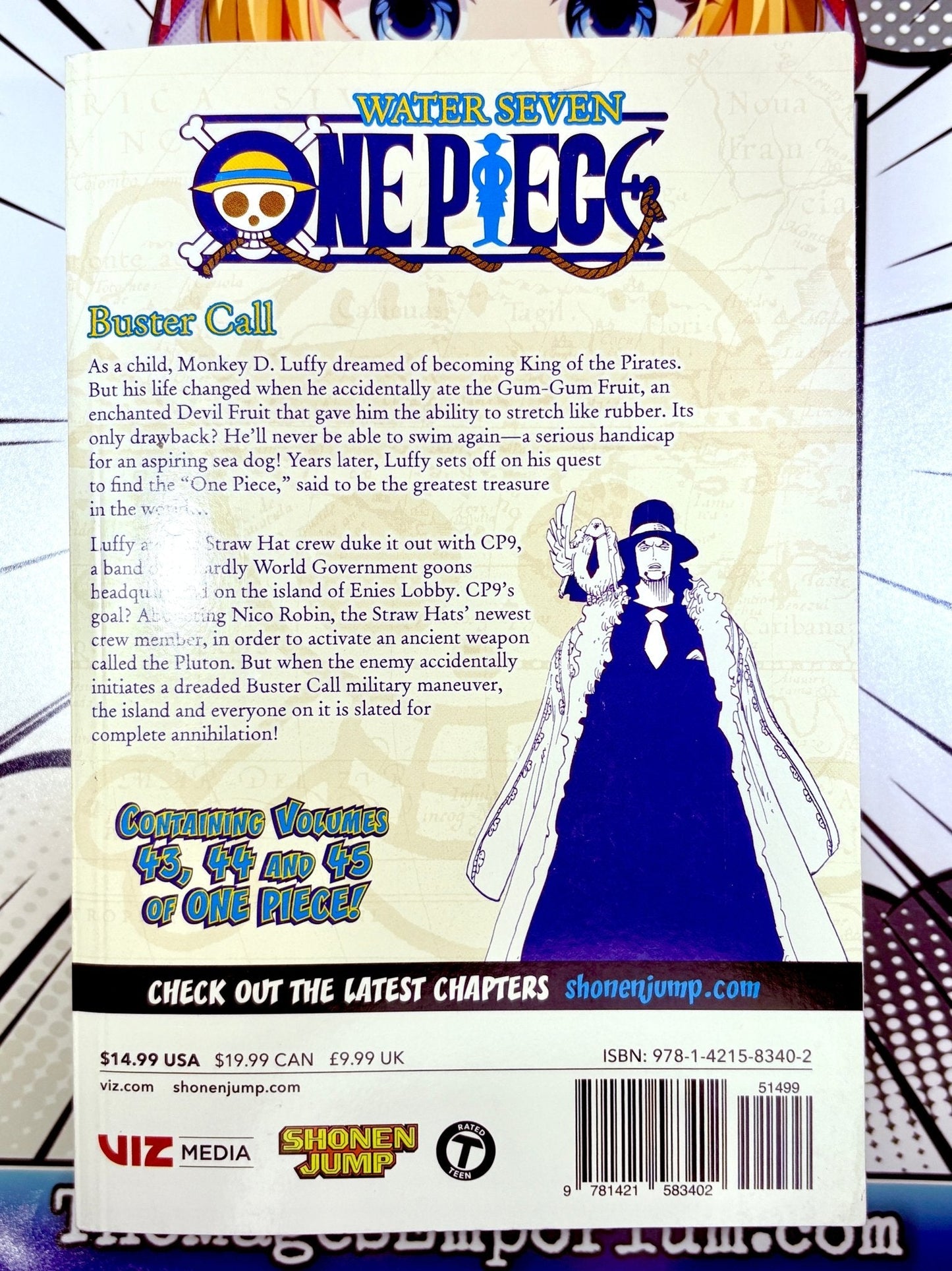 One Piece Water Seven Vol 43 - 45 Omnibus - Nick Nack's Full Frontal Attack