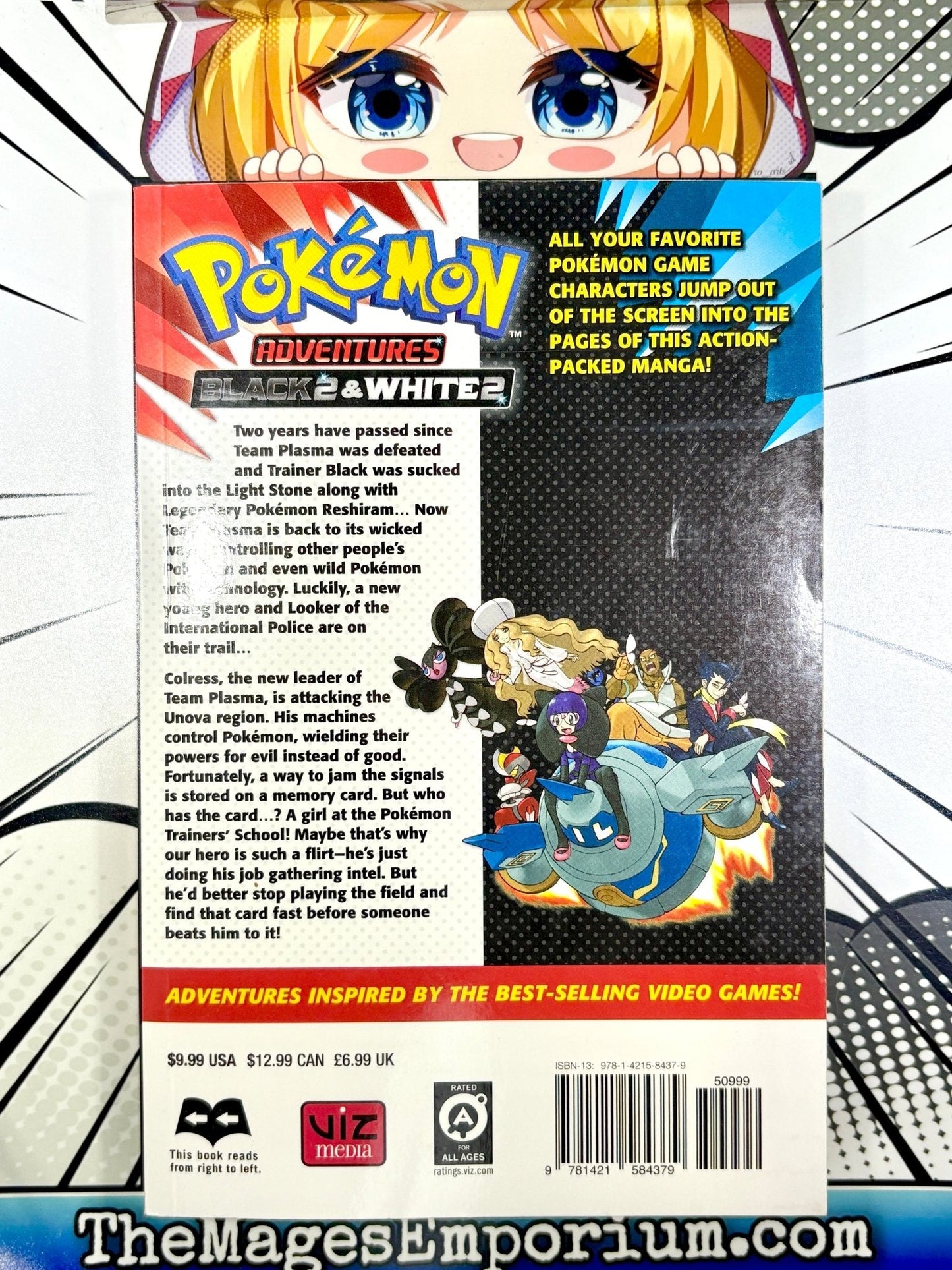 Pokemon Adventures Black 2 and White 2 Vol 1 - Nick Nack's Full Frontal Attack