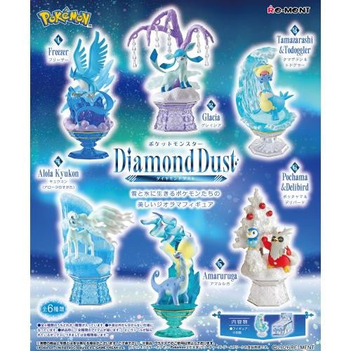 Re-Ment Pokémon Diamond Dust Blind Box - 1 Random Figure - Nick Nack's Full Frontal Attack