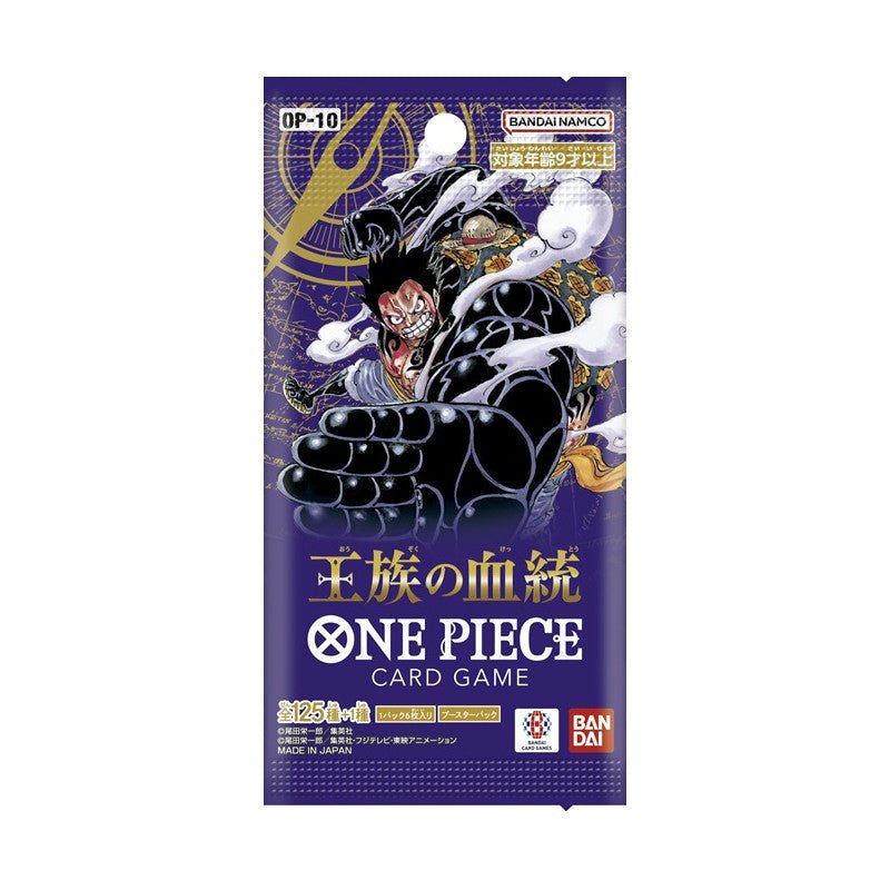 One Piece TCG Royal Bloodlines Booster Pack Japanese OP - 10 (1 Booster Pack) - Nick Nack's Full Frontal Attack