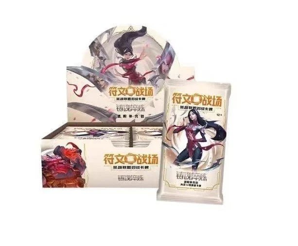 (S-Chinese) League of Legends Riftbound TCG: Spiritforged Jumbo Booster Box - Nick Nack's Full Frontal Attack