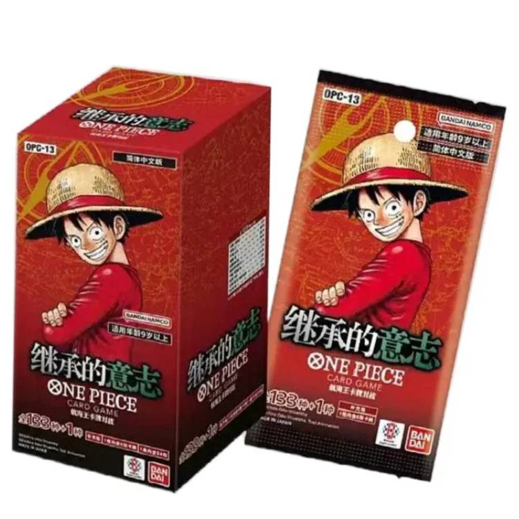 (S-Chinese) One Piece TCG: Carrying on His Will OPC-13 Booster Box - Nick Nack's Full Frontal Attack