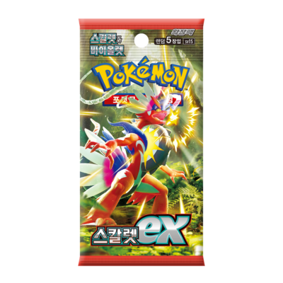 (Korean) Pokémon TCG: Scarlet ex Booster Pack - Nick Nack's Full Frontal Attack