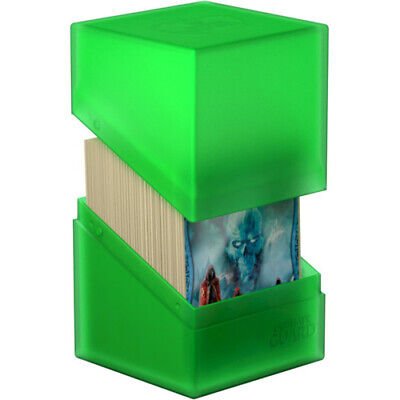 Ultimate Guard Boulder 100+ Emerald- Deck Case Box - Nick Nack's Full Frontal Attack