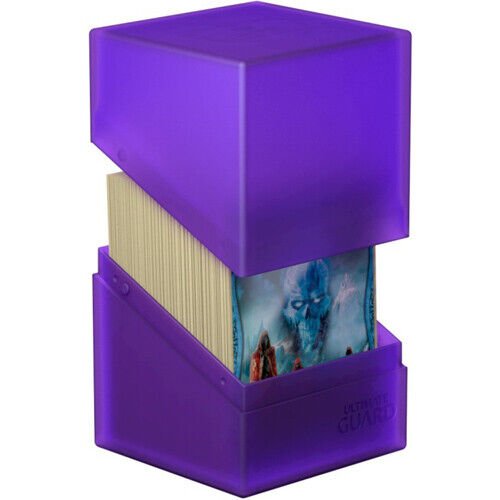 Ultimate Guard Boulder 100+ Amethyst - Deck Case Box - Nick Nack's Full Frontal Attack