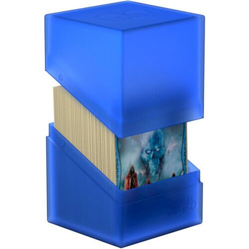 Ultimate Guard Boulder 100+ Sapphire - Deck Case Box - Nick Nack's Full Frontal Attack