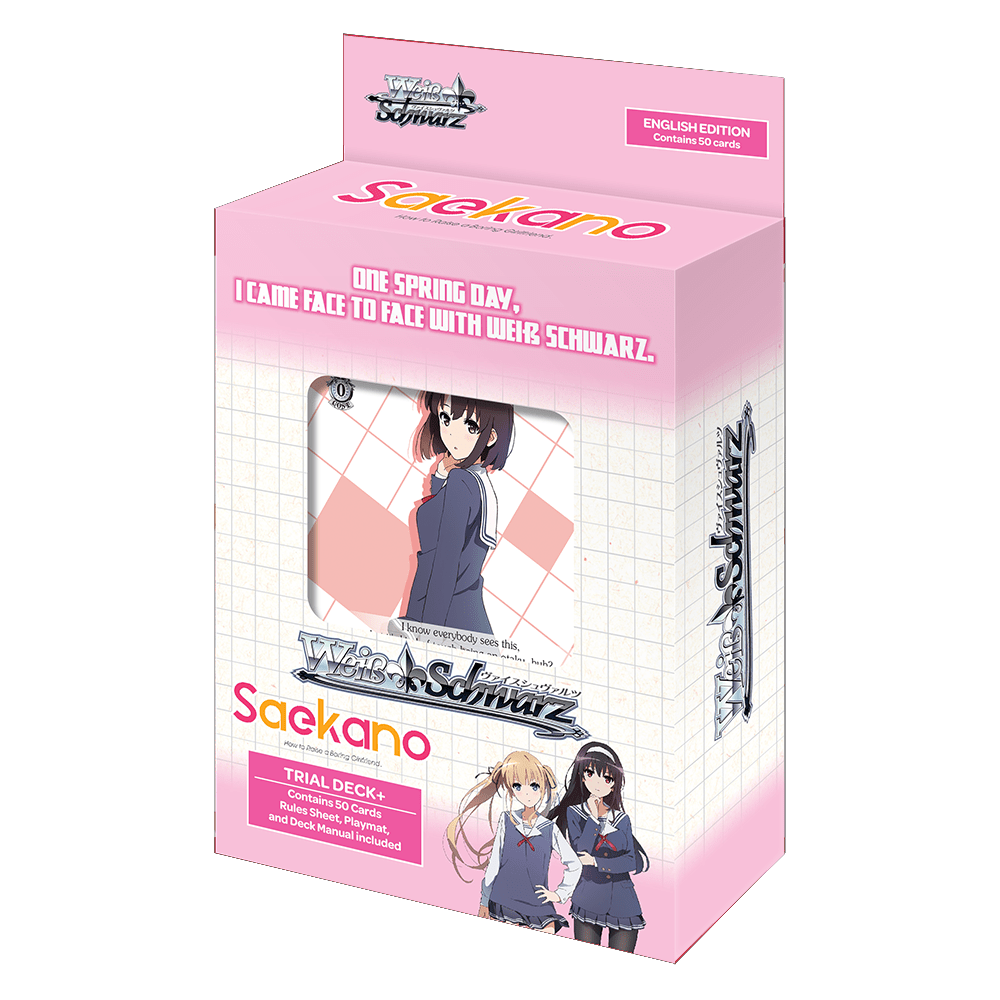 Weiss Schwarz: Saekano: How to Raise a Boring Girlfriend Trial Deck+ - Nick Nack's Full Frontal Attack