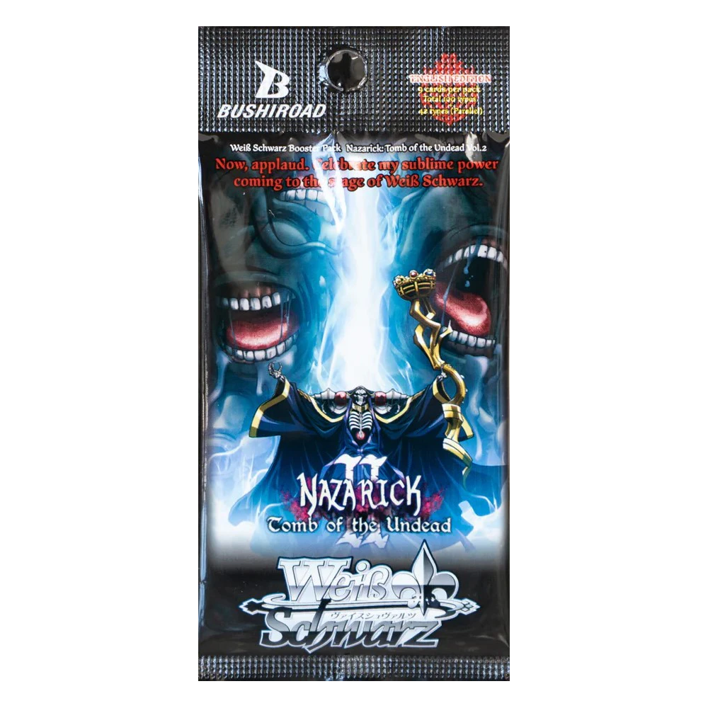 Weiss Schwarz: Nazarick: Tomb of the Undead Vol.2 Booster Pack (9 Cards) - Nick Nack's Full Frontal Attack