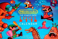 Calendrier Nintendo Power Game 1991 - Nintendo Power