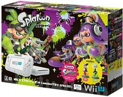 White Nintendo Wii U Splatoon 32GB Set - JP Wii