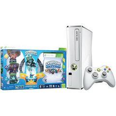 Xbox 360 Slim Console 4GB White Skylanders Bundle - Xbox 360
