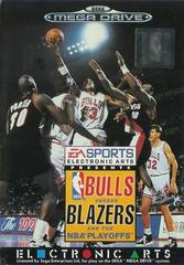 Bulls versus Blazers and the NBA Playoffs - PAL Sega Mega Drive