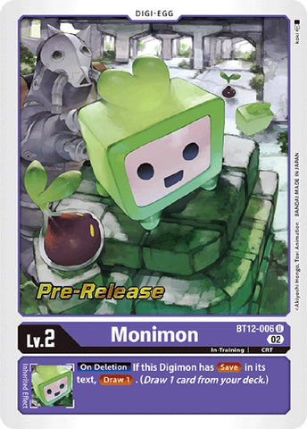 Monimon [BT12-006] [Across Time Pre-Release Cards]