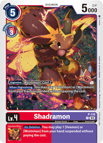 Shadramon [P-110] (3rd Anniversary Survey Pack) [Promotional Cards]