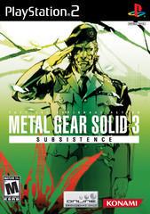 Metal Gear Solid 3 Subsistence - Playstation 2