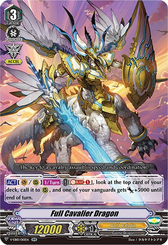 Full Cavalier Dragon (V-EB10/010EN) [The Mysterious Fortune]