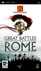 History Channel: Great Battles of Rome - PAL PSP