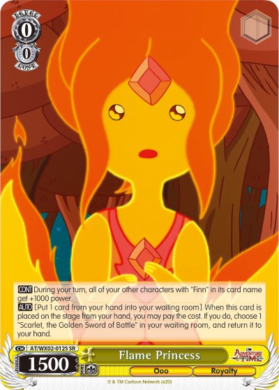 Flame Princess (AT/WX02-012S SR) [Adventure Time]