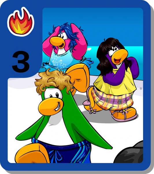 Club Penguin TCG Singles- Card Jitsu Fire