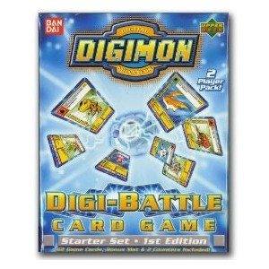 Digimon Digi-Battle Starter Deck (1st Edition) – Factory Sealed, 62 Cards, English, Upper Deck