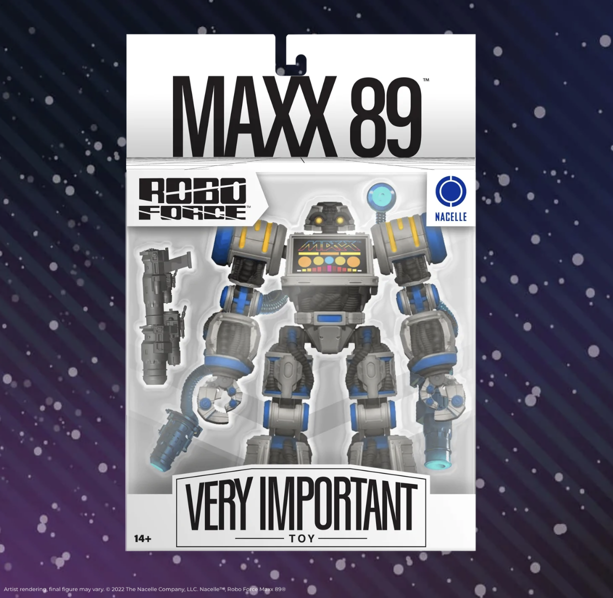Robo Force: Maxx 89 Wave 1 Action Figure