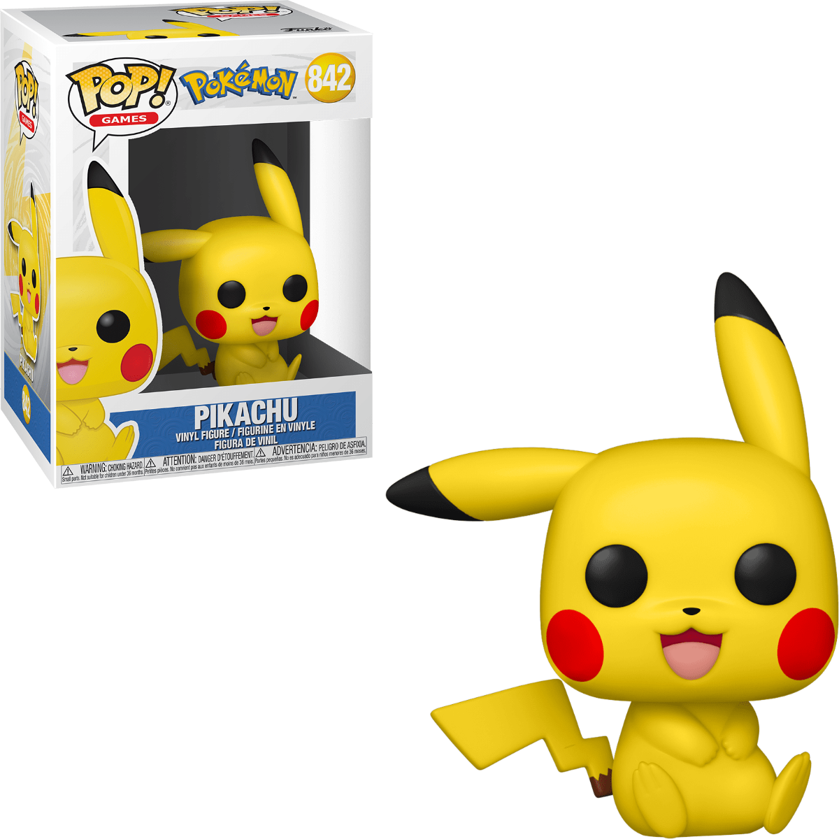 Pikachu (Sitting) Pop! #842