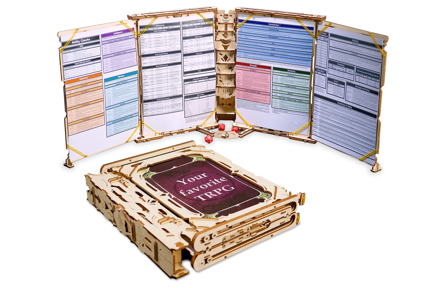 Ugears Games Game Master's Screen