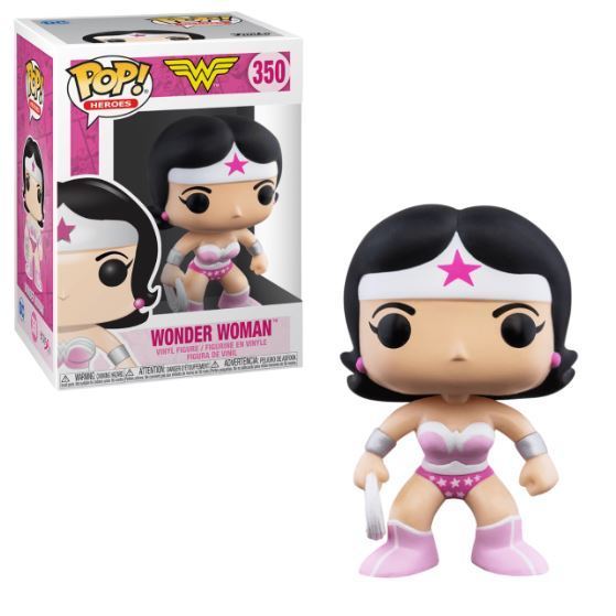 Wonder Woman Pop #350 (Concientización sobre el cáncer de mama)