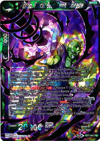 Piccolo, Special Beam Cannon Unleashed [BT7-060]