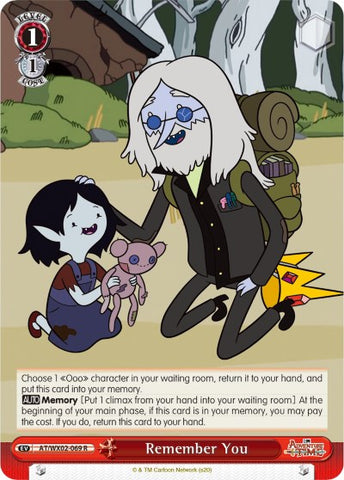 Remember You (AT/WX02-069 R) [Adventure Time]